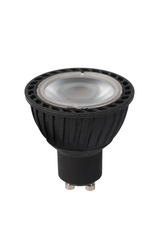 Lucide MR16 - Lámpara led - Ø 5 cm - LED Regul. - GU10 - 1x5W 2700K - 3 StepDim - Negro - apagado